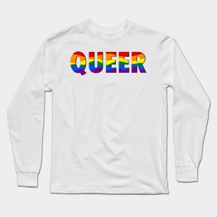 Paper Cut Queer Long Sleeve T-Shirt